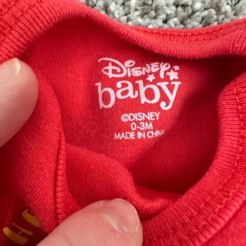 Disney Baby Mickey Mouse Pooh Lion King Outfit Set 0-3 Month Swimsuit Hat Bundle